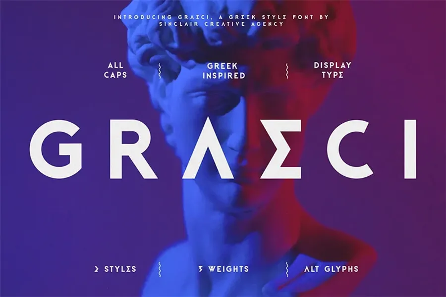 greek fonts